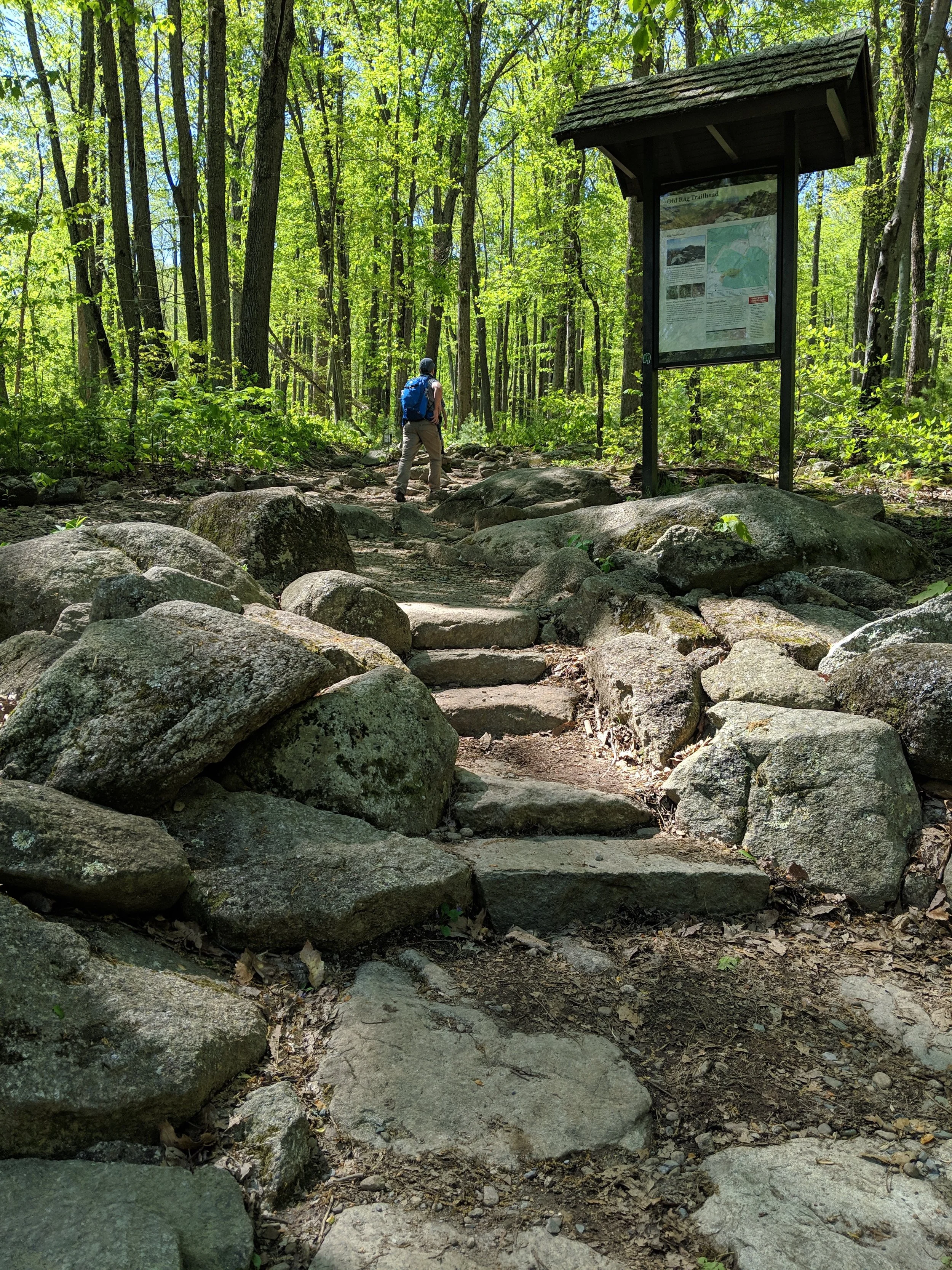 Travel Map: Hiking Old Rag Mountain