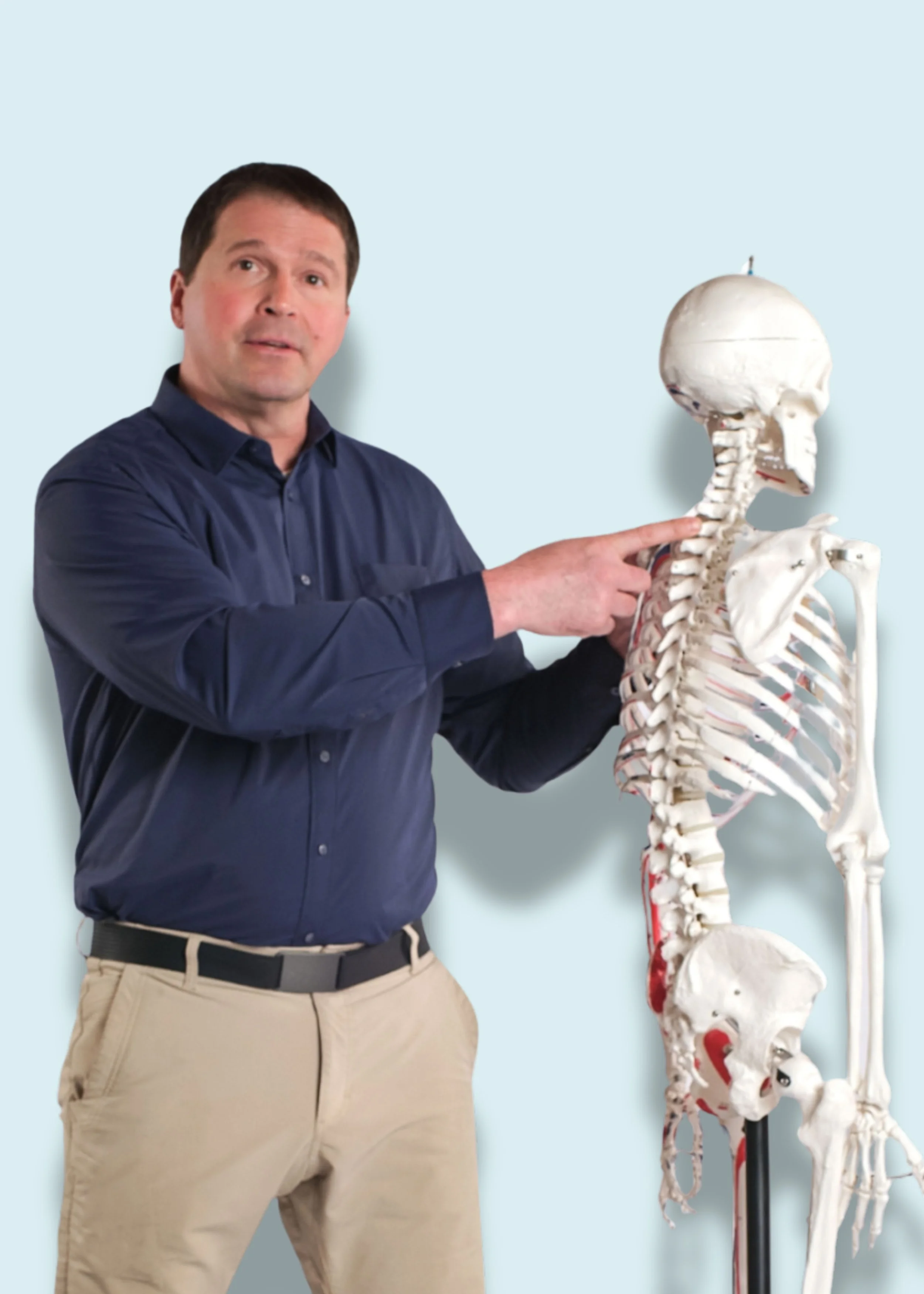 Scott Ruta, MSPT designed a Back Support Pillow thats is customizable for your specific need.
