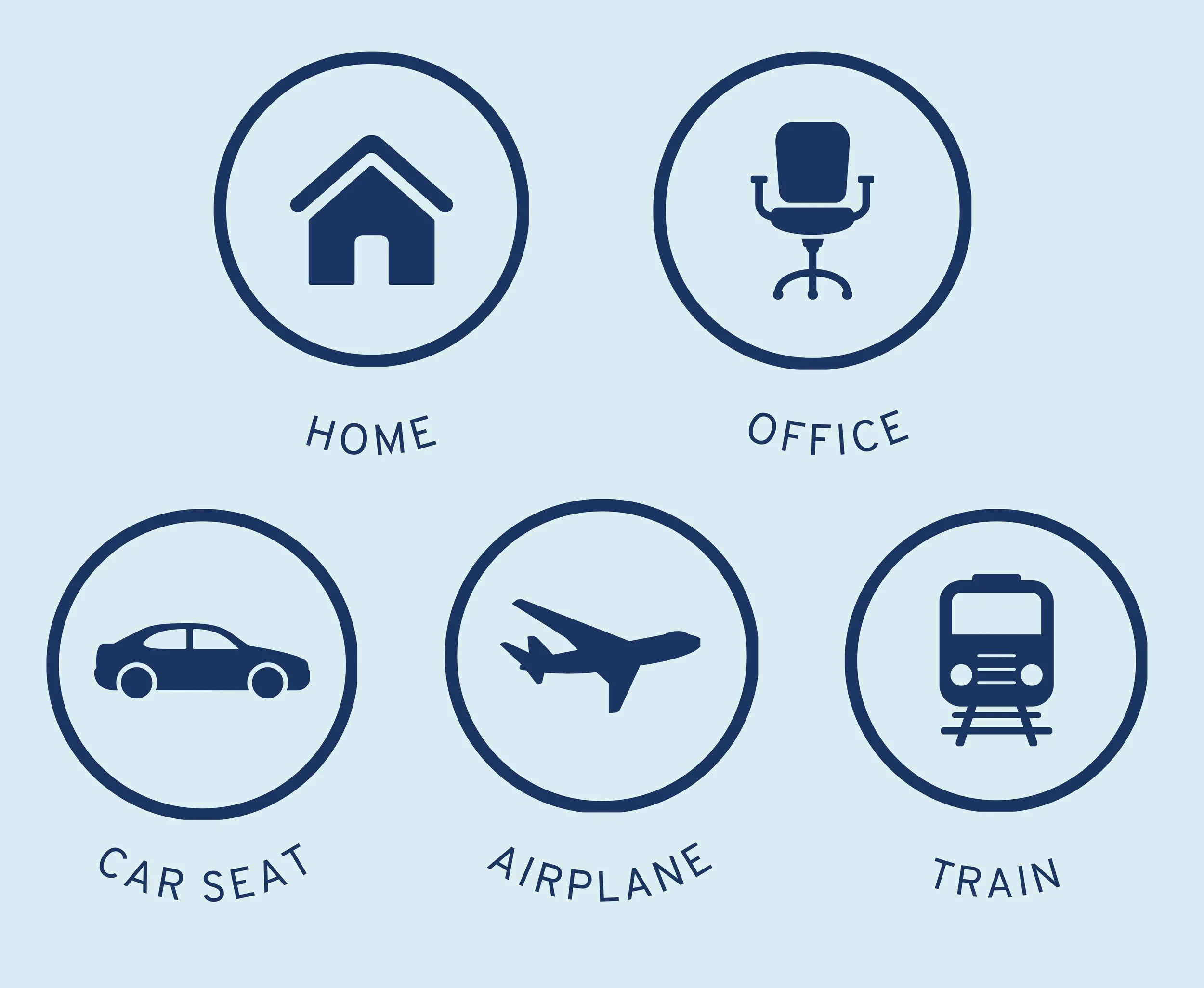 Ait Posture Piloow for Airplane Travel, Car seat, Office Chair, and home chair. Back Support Pillow.
