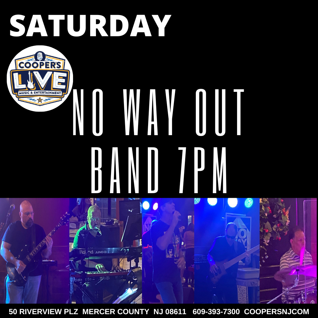 The NO WAY OUT Band Classic Rock Party - w Special Guest Joe Kramer on Guitar!