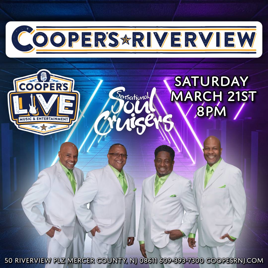 The Soul Cruisers Dinner Dance Party at Cooper's Riverview! w DJ Frank Oliveti!