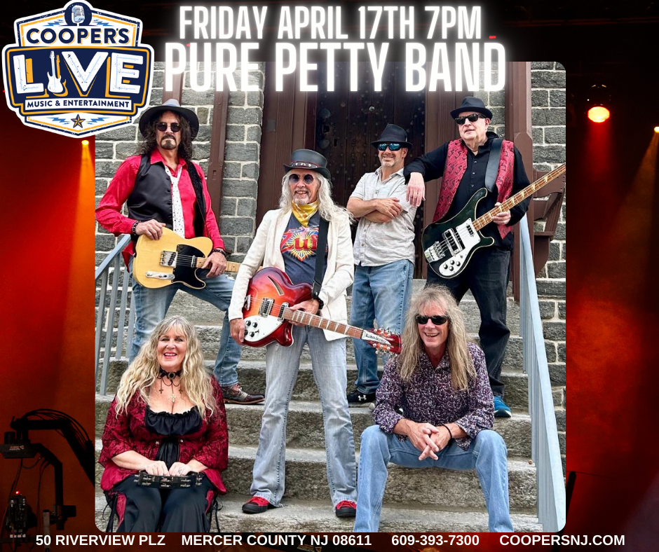 Pure Petty Returns to Cooper's Riverview 7pm!