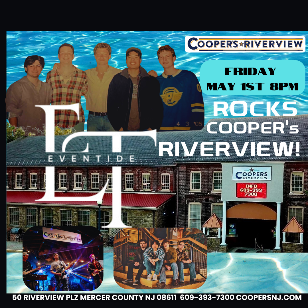 EVENTIDE Band is returning to Cooper's Riverview!