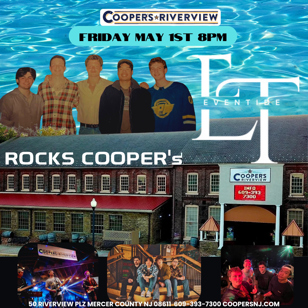 EVENTIDE Band is returning to Cooper's Riverview!