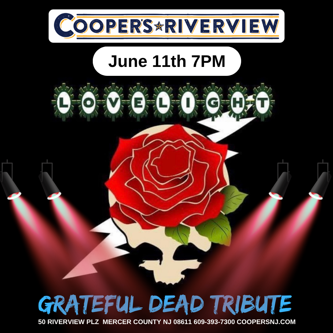 Lovelight Grateful Dead Tribute returns to Cooper's Riverview w Pete Tonti