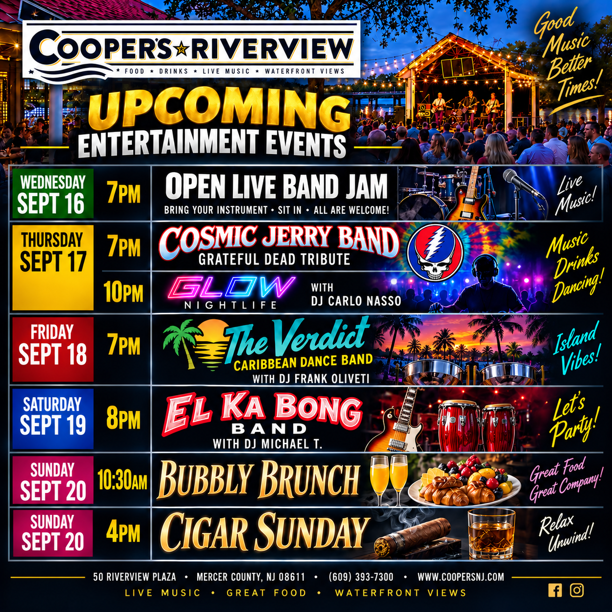 THIS WEEK AT A GLANCE