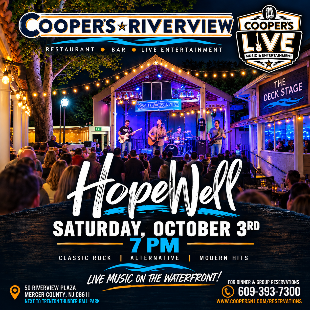 Hope Well Band at Cooper's Riverview