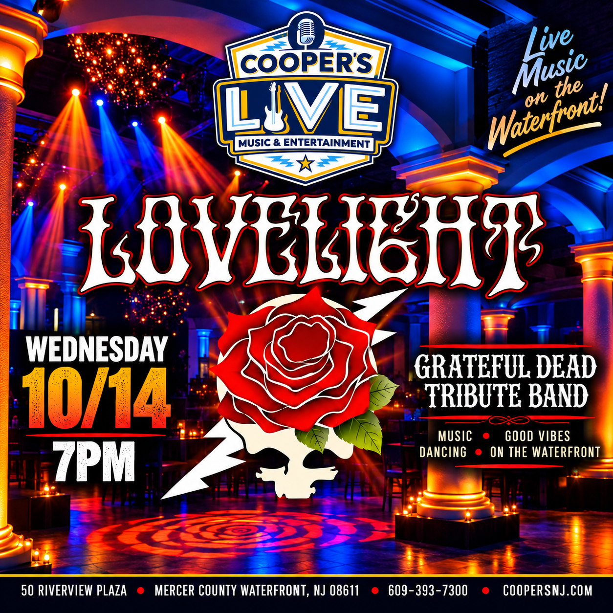 Lovelight Grateful Dead Tribute returns to Cooper's Riverview