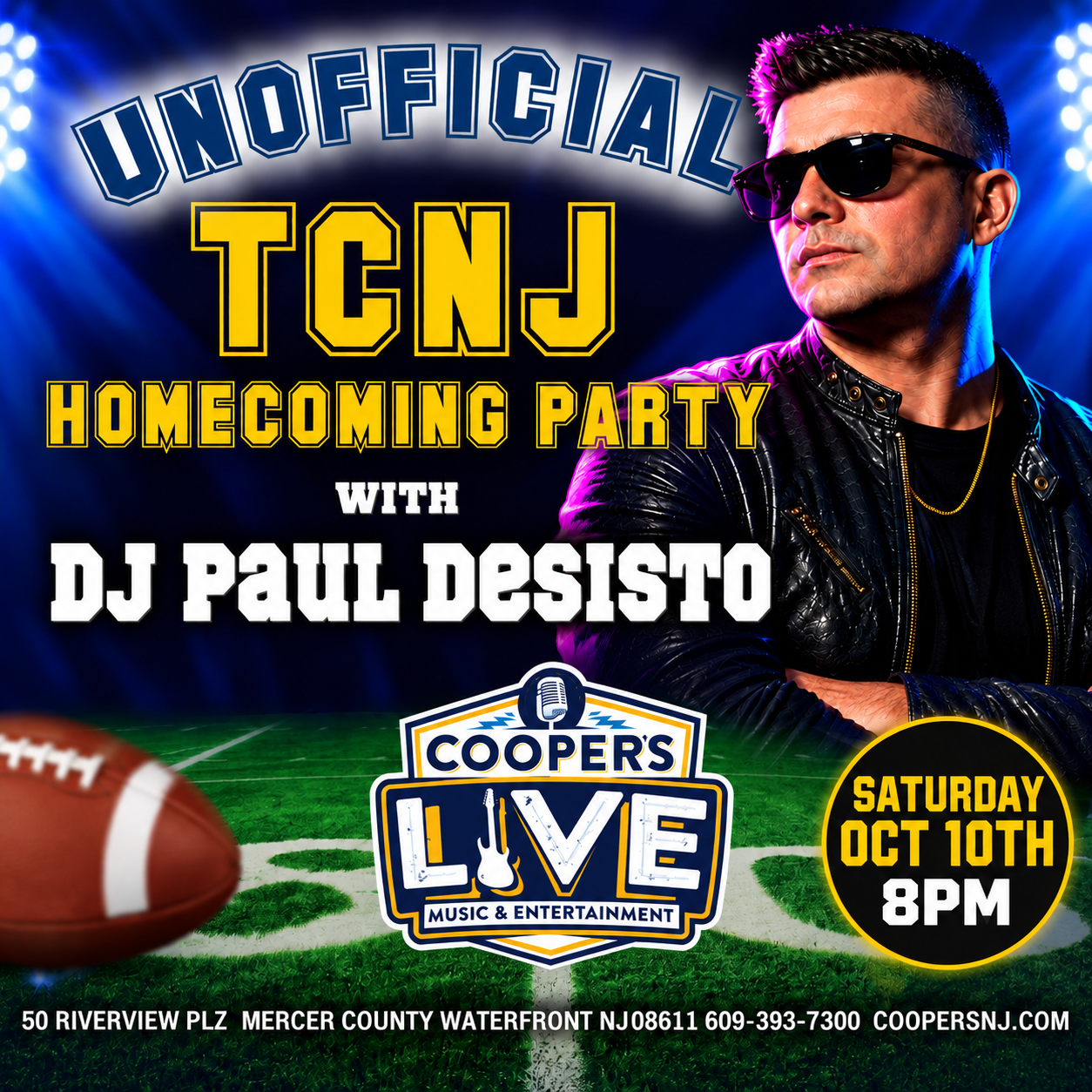 TCNJ HOMECOMING PARTY AT COOPER'S!
