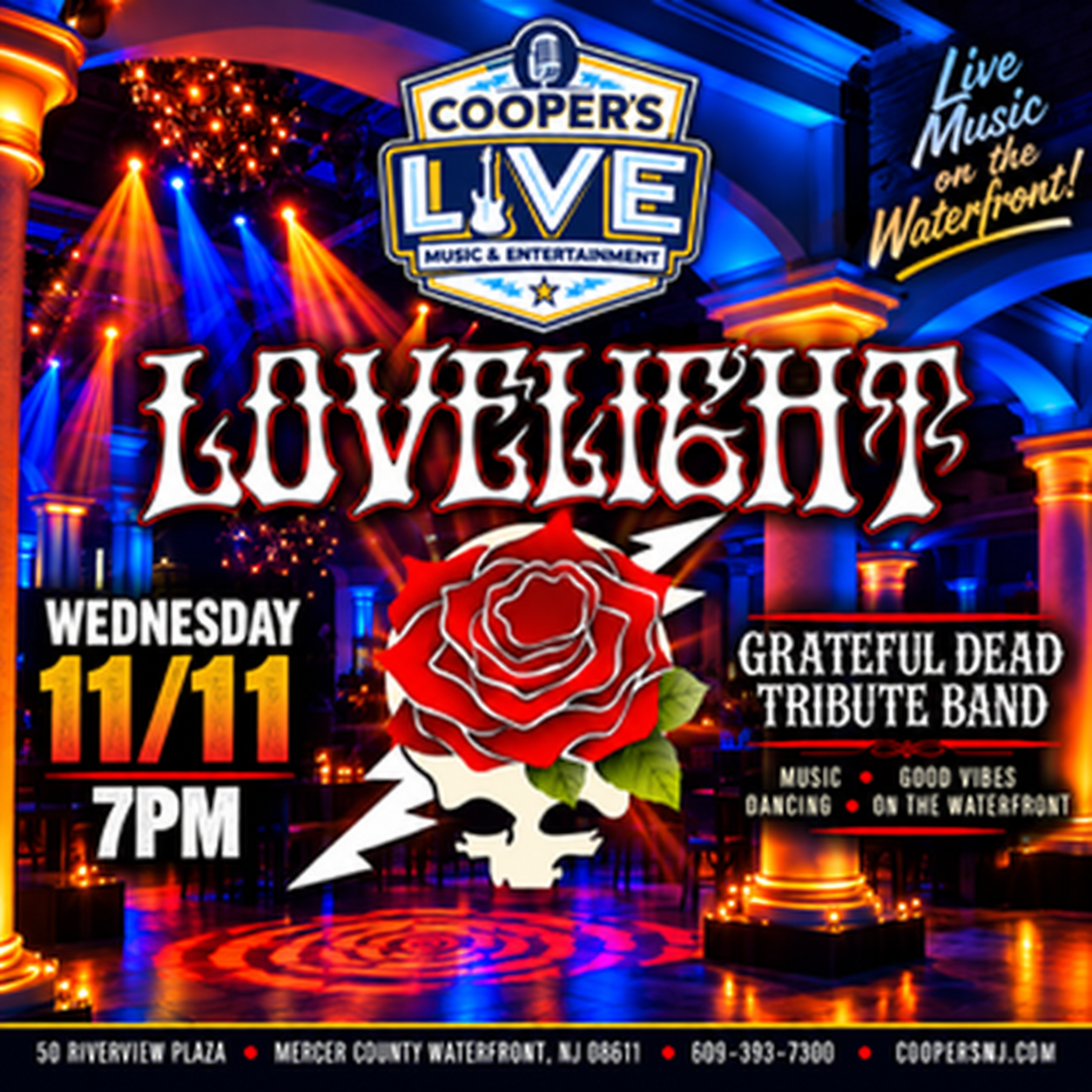 Lovelight Grateful Dead Tribute returns to Cooper's Riverview
