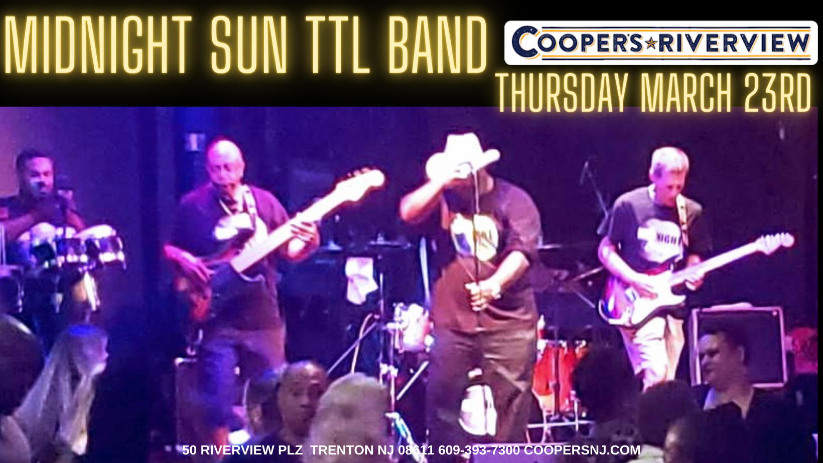 Midnight Sun Band at Cooper's Riverview! — Cooper's Riverview