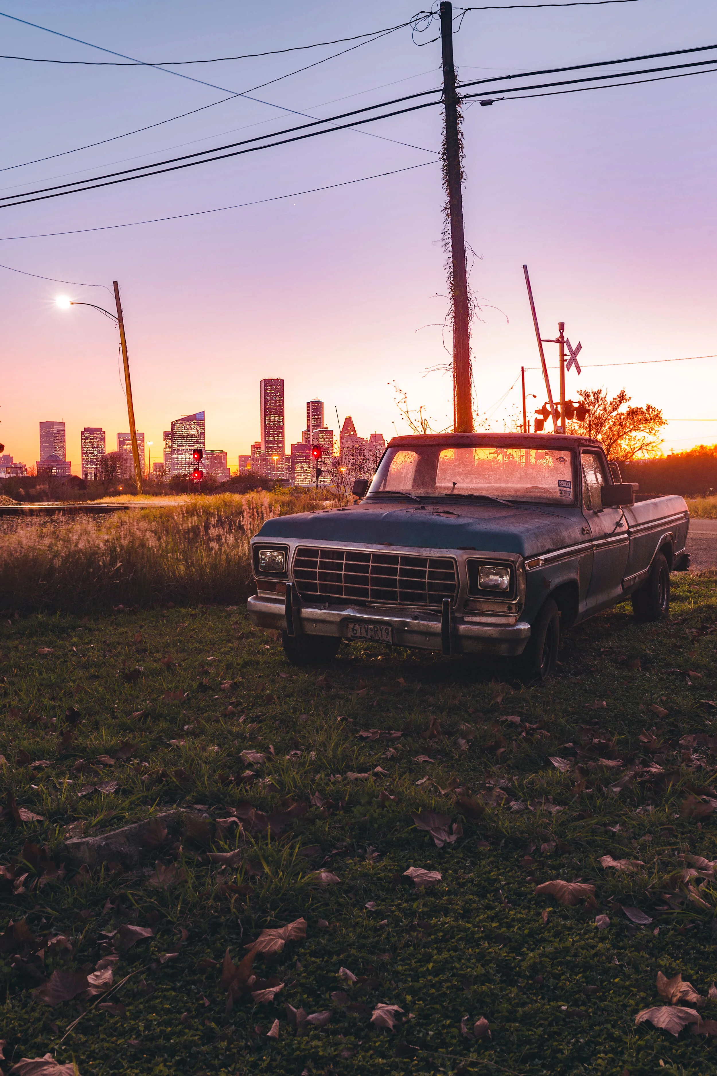 Tuck lost during sunset.JPG