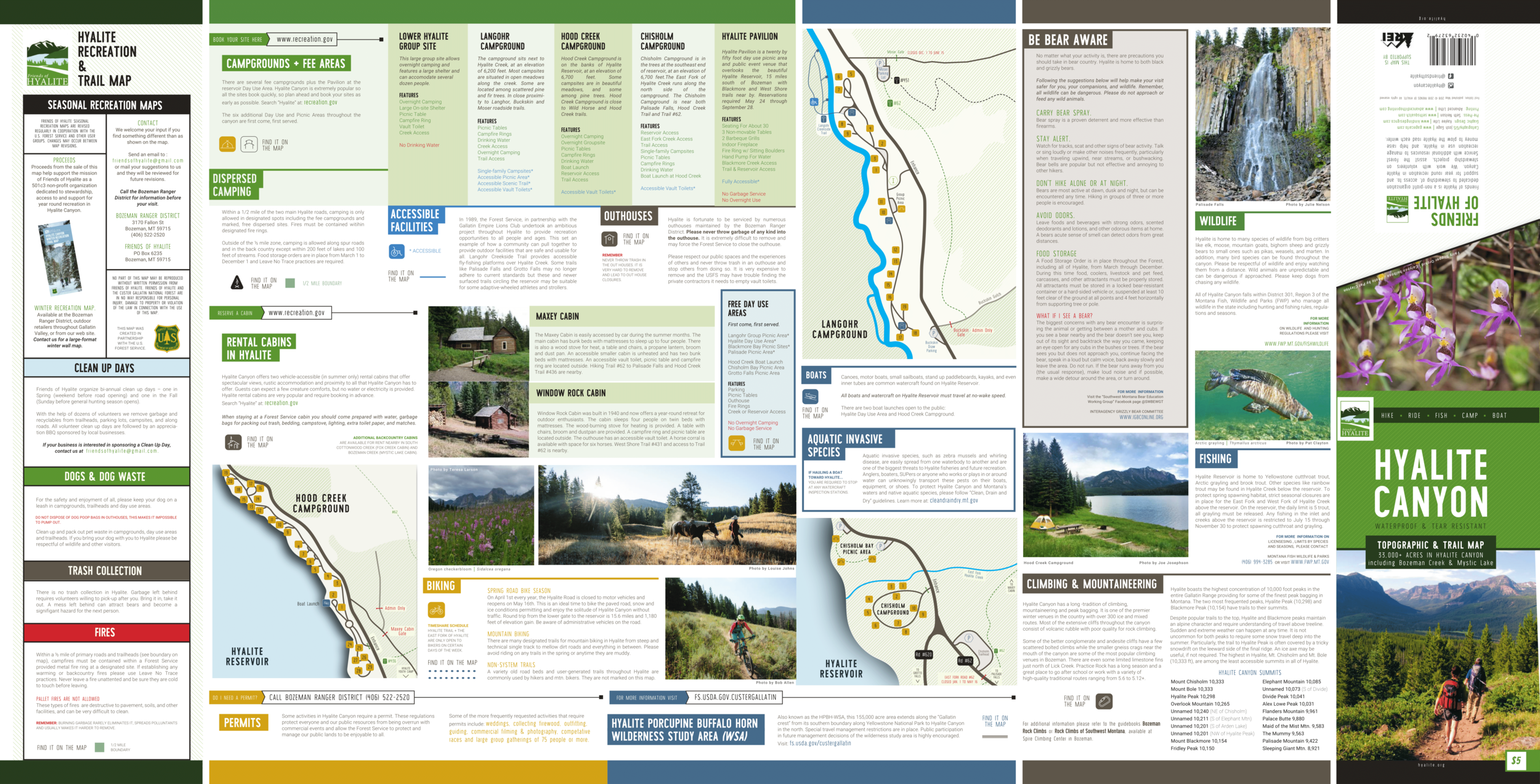 Hyalite Canyon Maps | Friends of Hyalite | Hyalite Canyon — Friends of