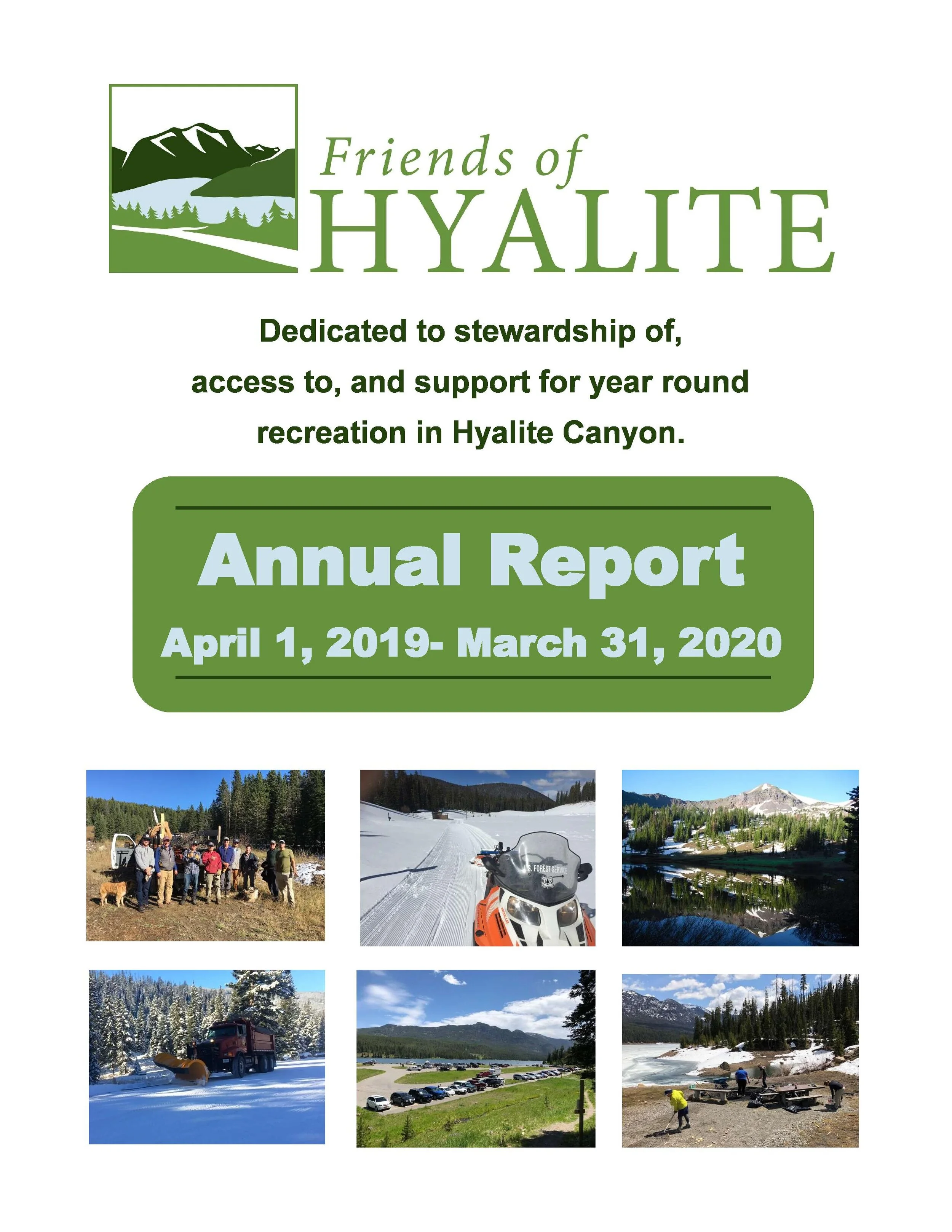 Annual Report for FY20