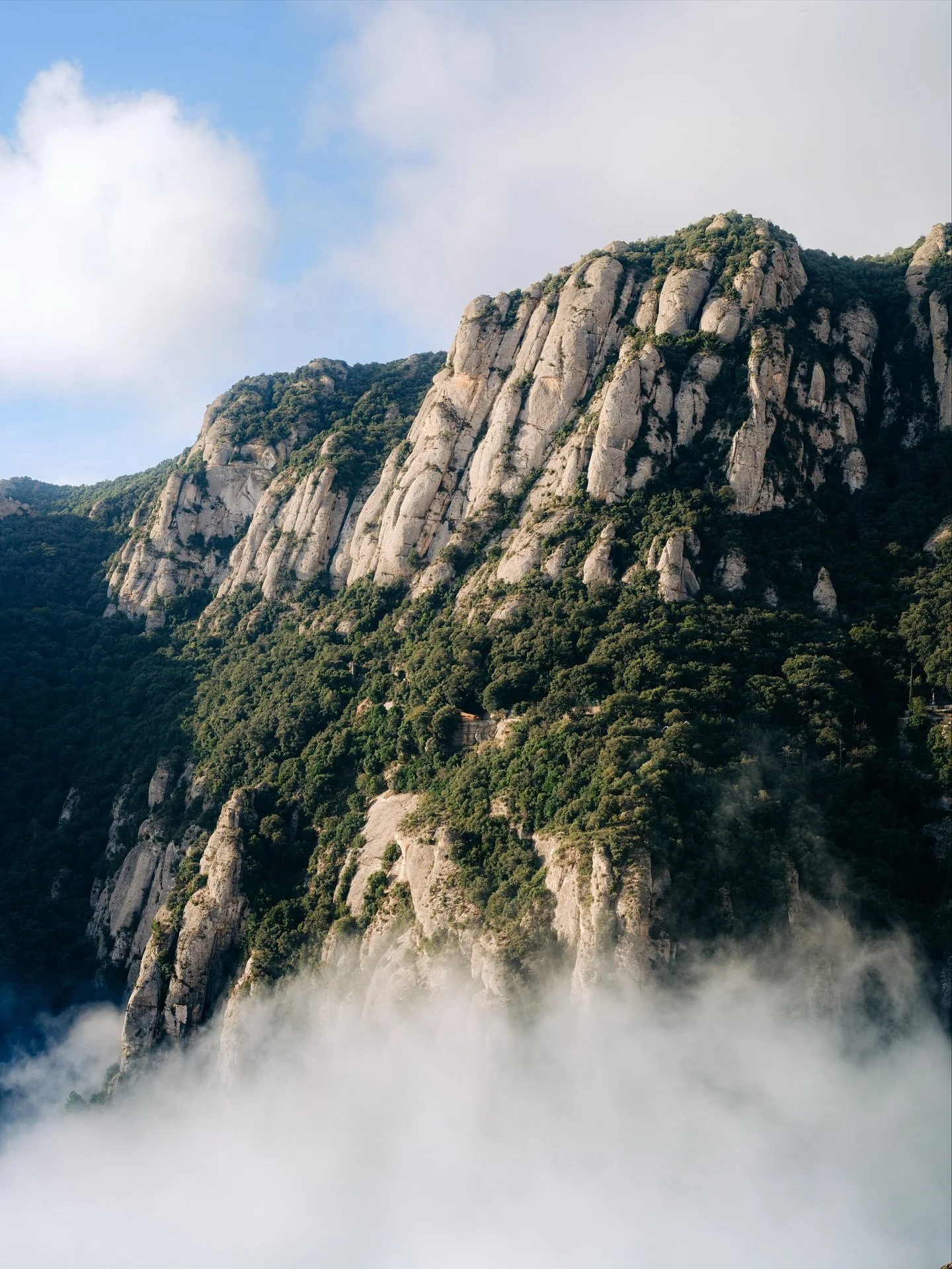 Photo Diaries: Montserrat, Spain 🇪🇸 &bull;
&bull;
Perched high up in the mountains, about an hour north from Barcelona, is the magnificent Montserrat Monastery and home of the equally famous &ldquo;Black Madonna&rdquo;. The name &ldquo;Montserrat&r