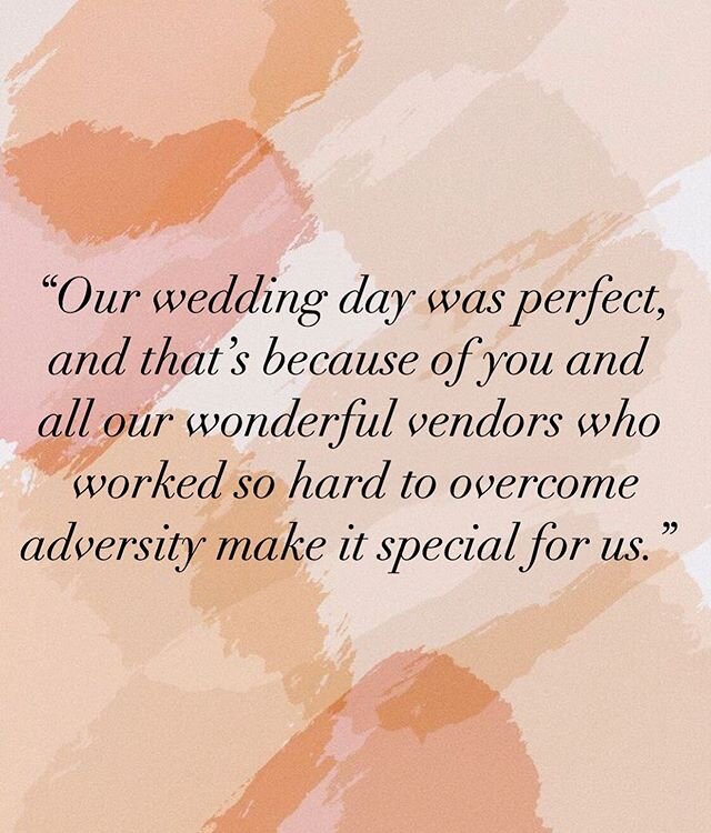 A love note from a love story 💓
⠀⠀⠀⠀⠀⠀⠀⠀⠀
This testimonial is from a beautiful bride who celebrated her wedding just as the country went into lockdown. It&rsquo;s crazy reflecting on that time 3 months ago and the way that it has impacted the world.