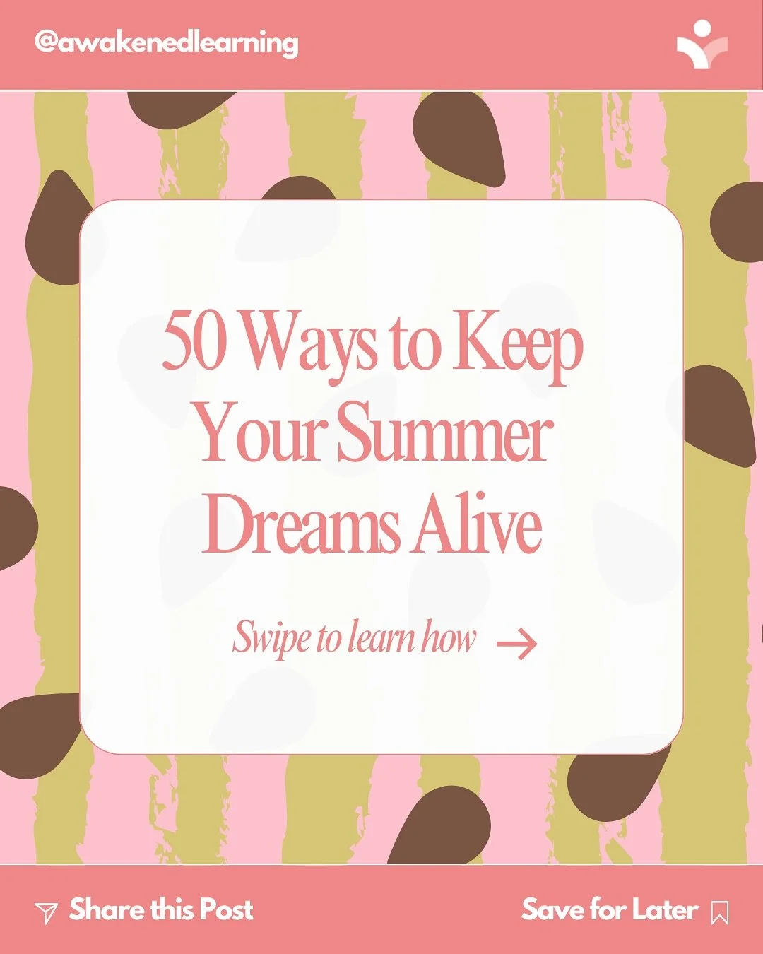 Remember that feeling when #summer stretched out before you, full of possibility? 

That version of you&mdash;the one who dreams, explores, and gives themselves permission to just be&mdash;doesn&rsquo;t have to disappear now that we&rsquo;re in mid-S