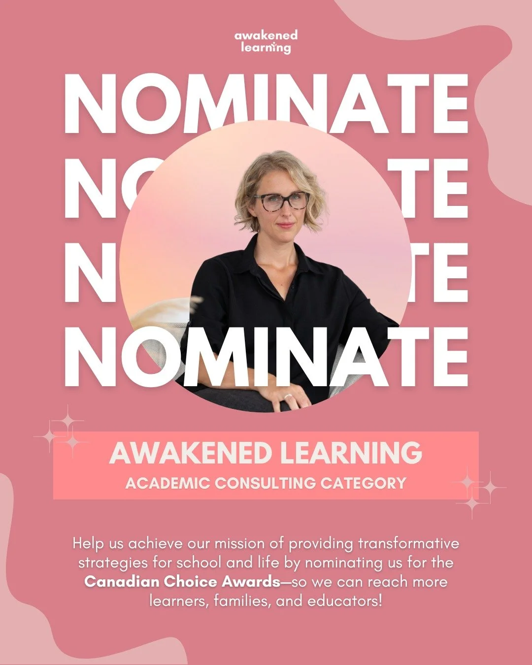 Delighted, dazzled, and deeply moved to have been nominated for a Canadian Choice Awards #canadianchoiceawards2025 
Next step? Your vote.
If you or your learner has been helped by our work....
If you've enjoyed one of our #learningstrategies resou