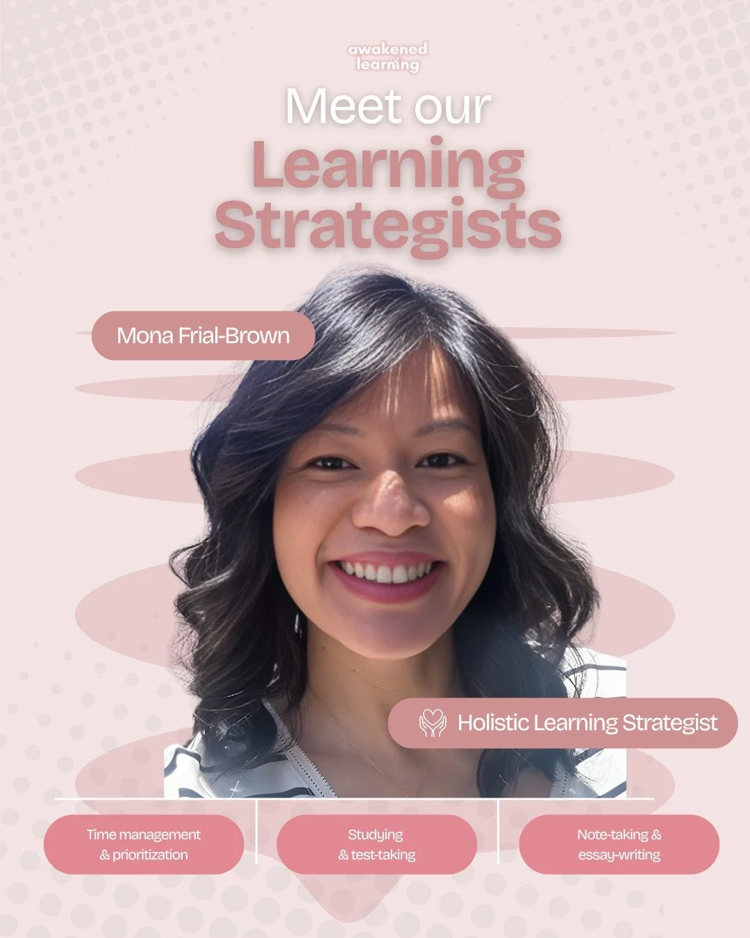 Oh my word, THIS is your person if #timemanagement, #studying, or stressful #exams are on your mind.

Mona's gifts as a strategist are extraordinary--warm, reassuring, brilliant, and able to get right to the heart of the learning challenges and offer
