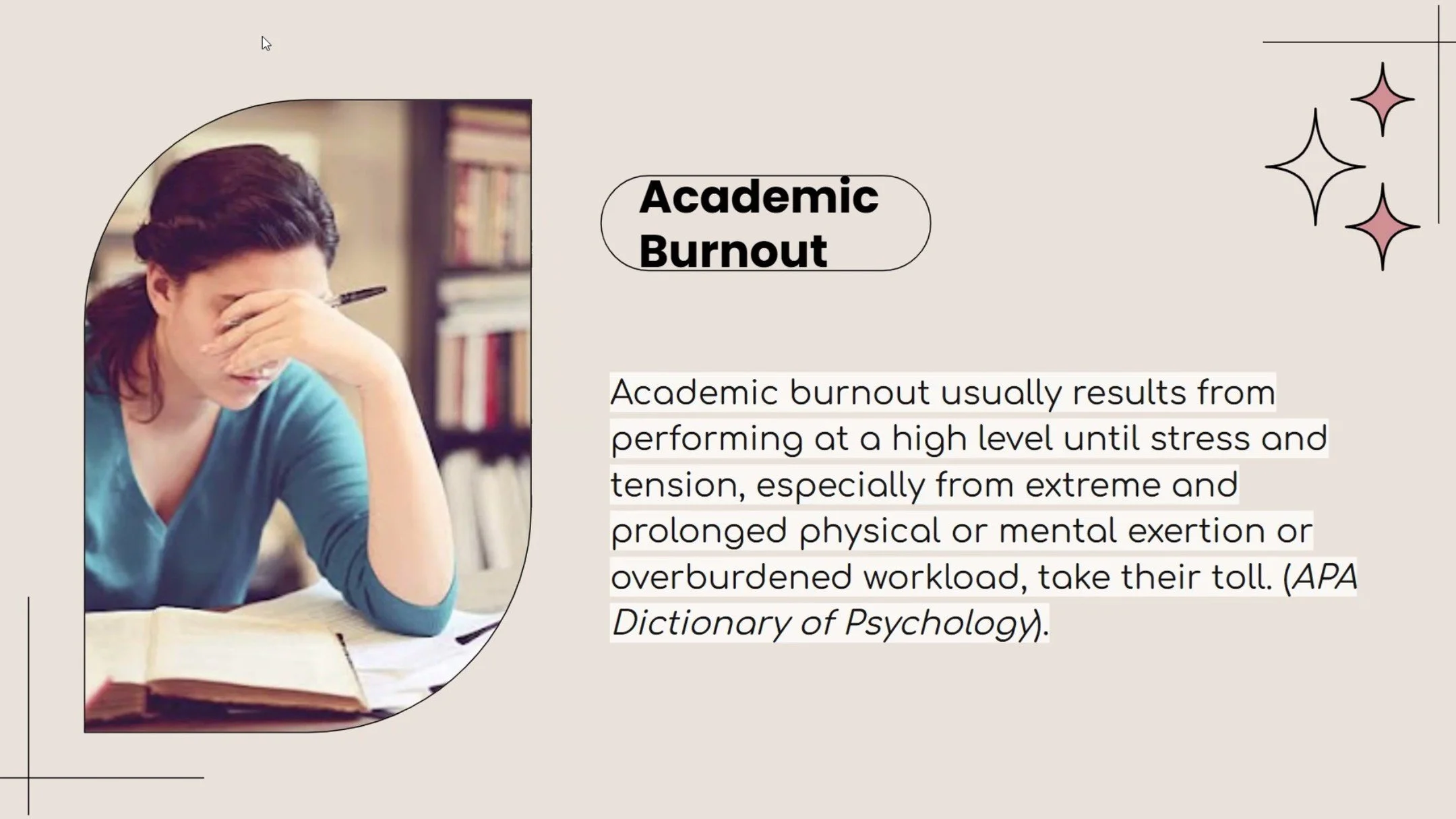 Academic health, academic equity, academic confidence, academic tenacity, and *sustainable* academic success is our driving purpose at Awakened Learning. 

These are what guide our incredible team of #learningstrategists.

Like @caiticasey who starte