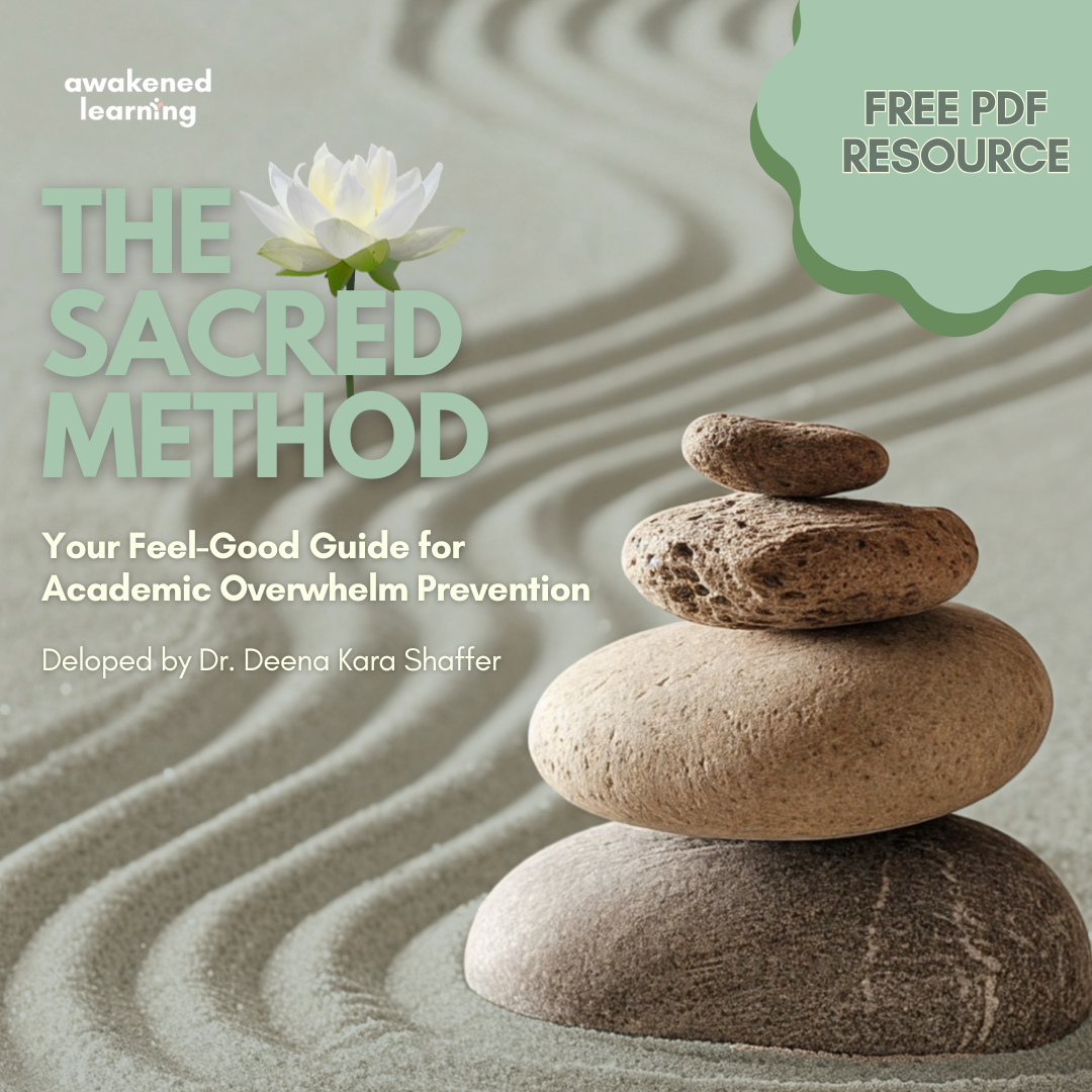 Overcoming overwhelm with the SACRED method