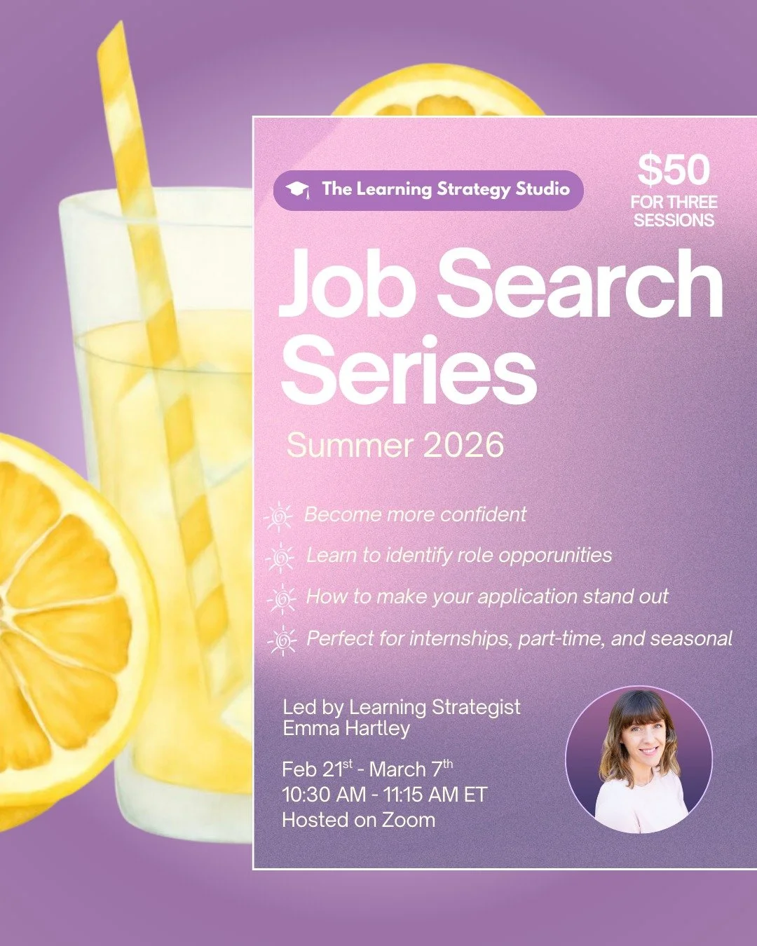 Learning strategies for job-searching? YES!

Summer work, co-ops, internships...all require new learning of #students. We're here to share it all.

Like...
🔥 When (and how) to use AI on an application (or not).
🔥 Where to look for opportunities (th