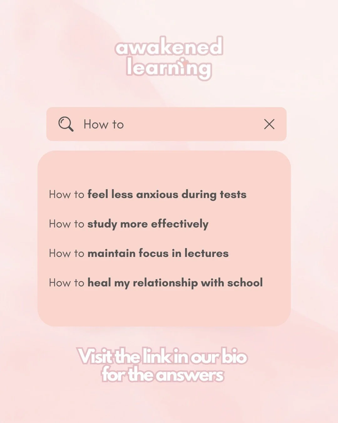 #students, #parents, #educators: What are you *really* searching for?

Not a shortcut, not a hack. 

But, rather, a way to learn that doesn't leave you or your learners depleted at the end of the day.

That's us. That's #holistic #learningstrategies.