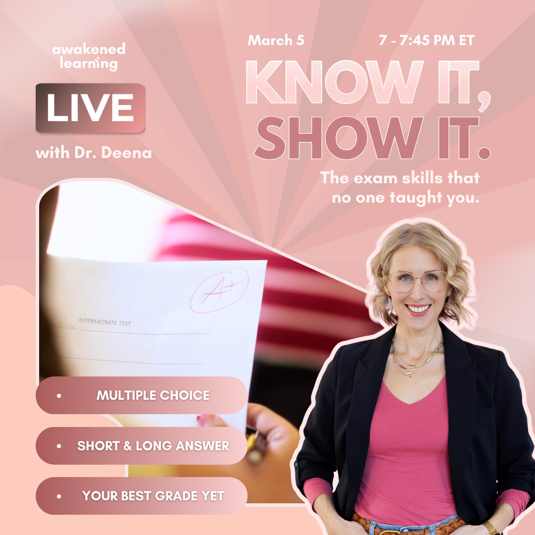 Know It, Show It: Exam Skills