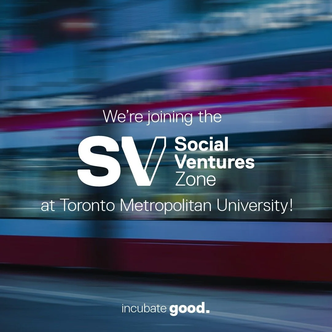 Business *for* good *feels* good!

Awakened Learning is now formally incubated at @svztorontomet @torontomet

I pitched, I poured my heart in, I shared the heart of #learningstrategies, and here...we...go...

With @svztorontomet I'll be, big reveal, 