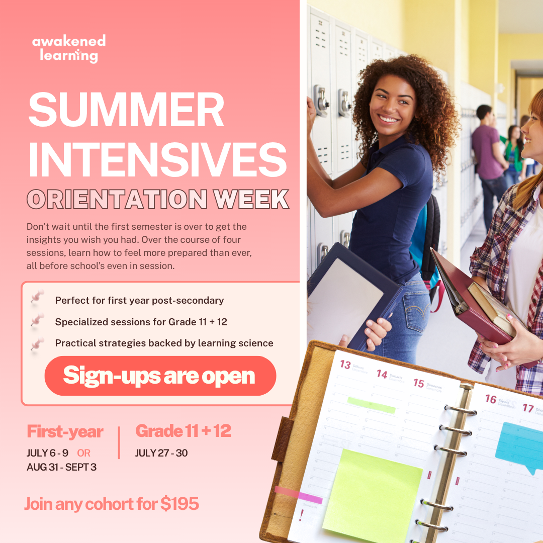 Summer Intensives: Post-secondary - Cohort 1