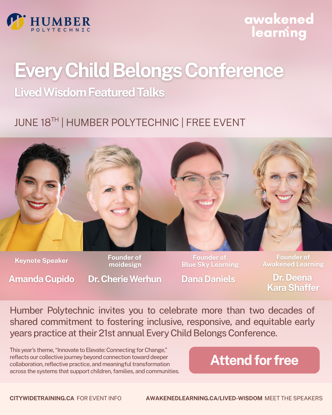 Every Child Belongs Conference