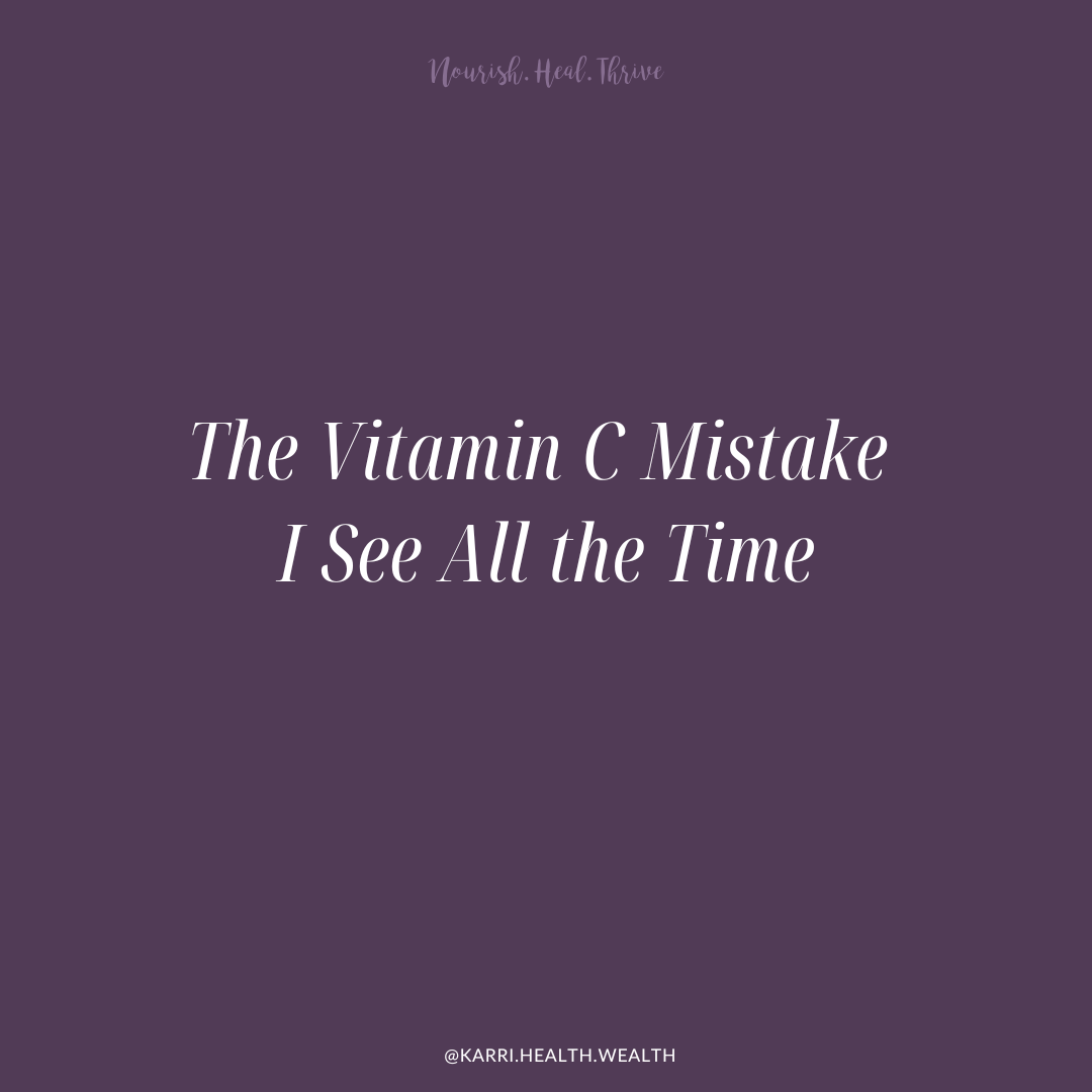 Why Whole Food Vitamin C Matters More Than You Think