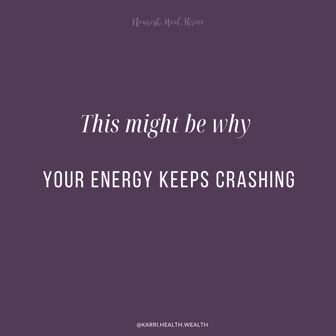 Why Your Energy Keeps Crashing (And It’s Not a Discipline Problem)
