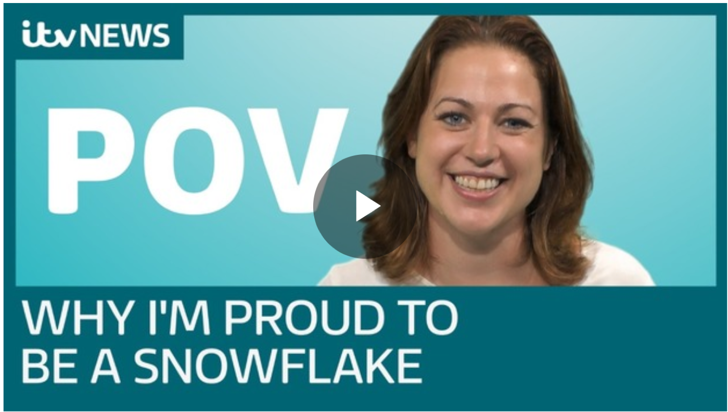 Point of View: 'Why I'm proud to be a millennial snowflake'