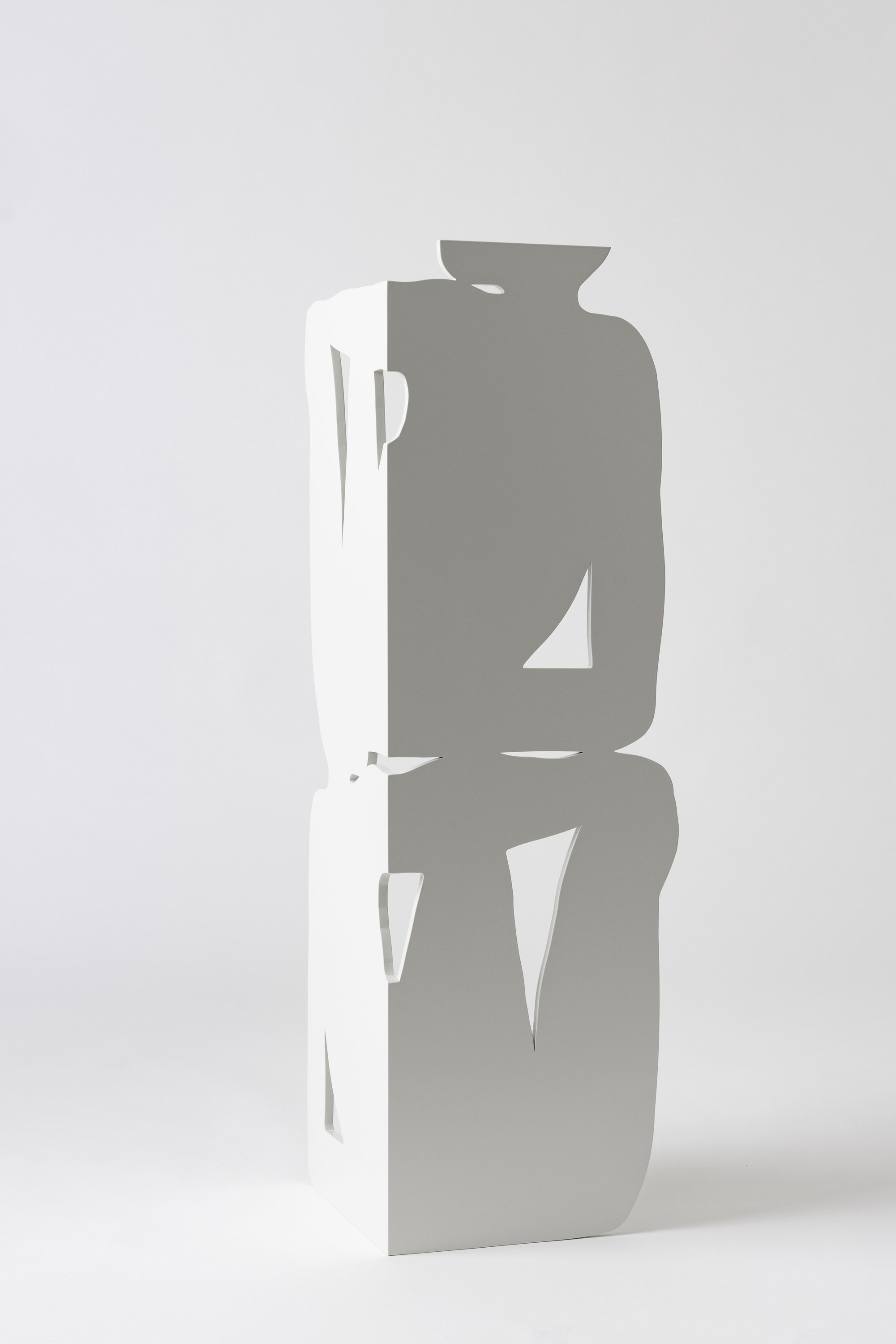 Reclining Figures (Stack 3) , 2024 Powder-coated Aluminum 3’-2” H x 1’-1” W x 1’-1” D Private Collection