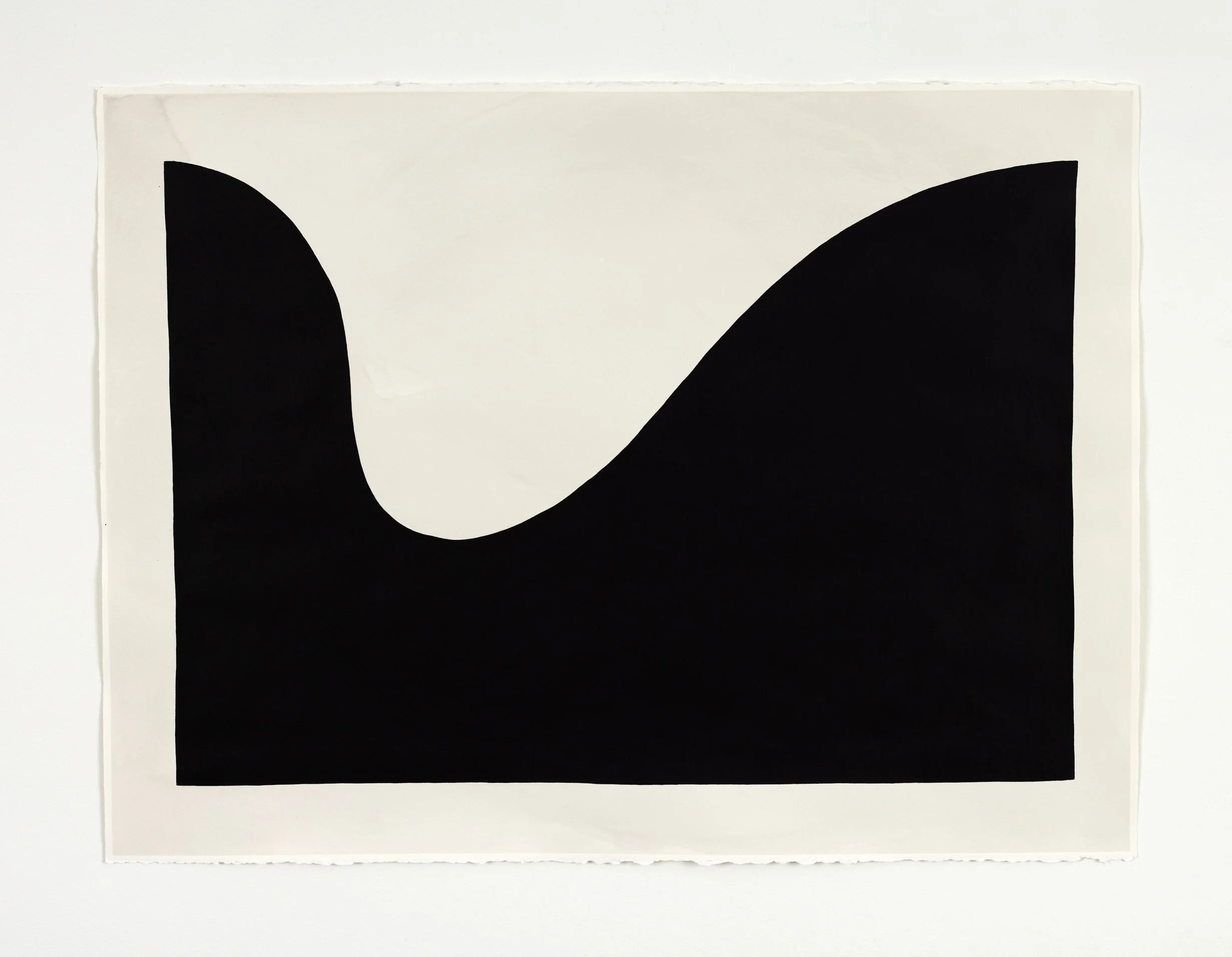   Neck (Pyramid 3),  2025 ink and gouache on paper 22.5 x 30 inches 