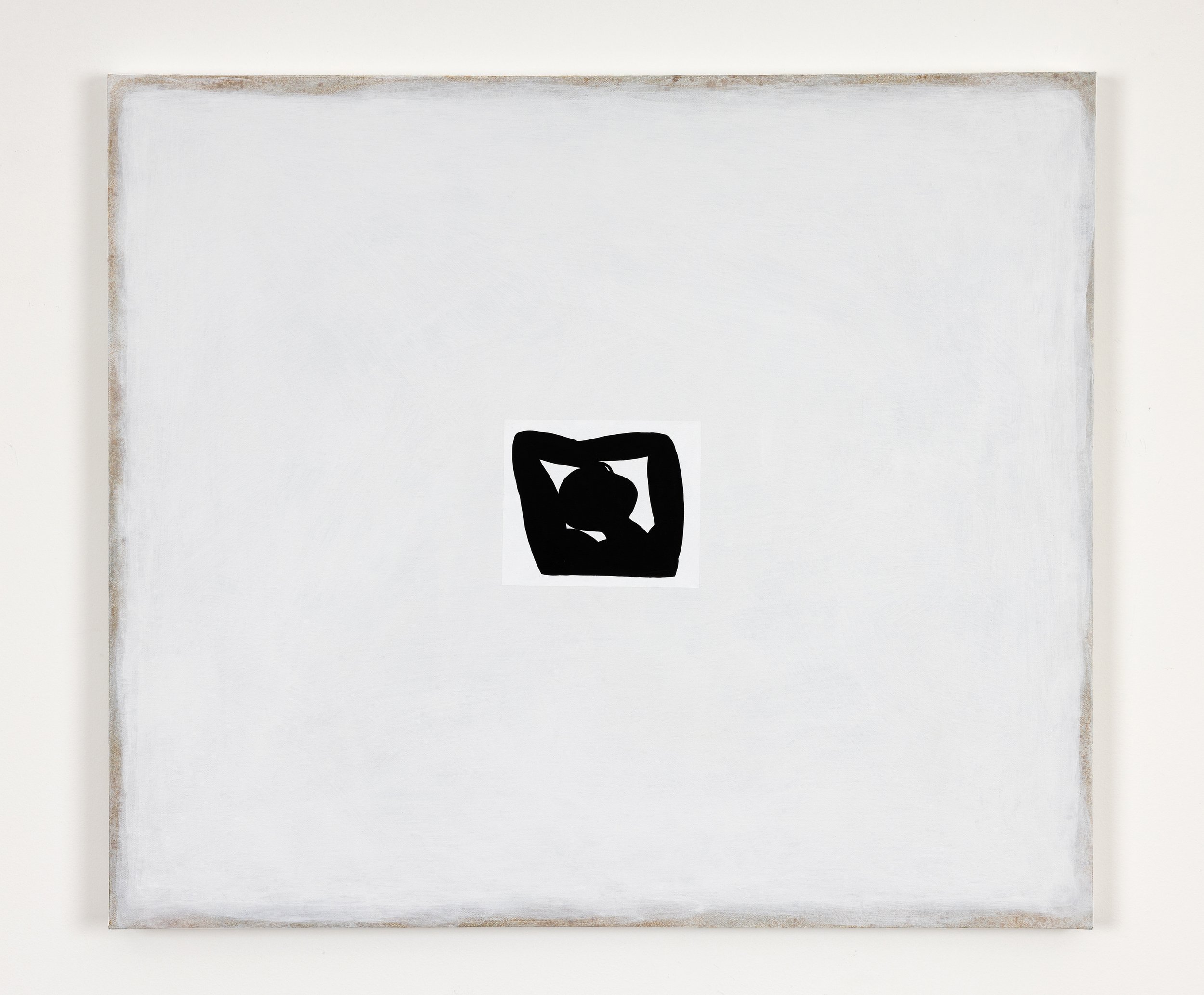   Folding IV , 2025 oil and acrylic on canvas 26 × 30 inches 