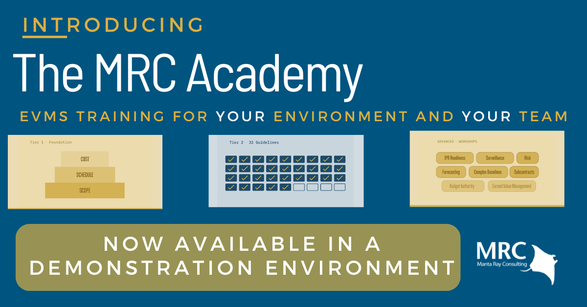 Announcing the MRC Academy, evms training for your environment and your team