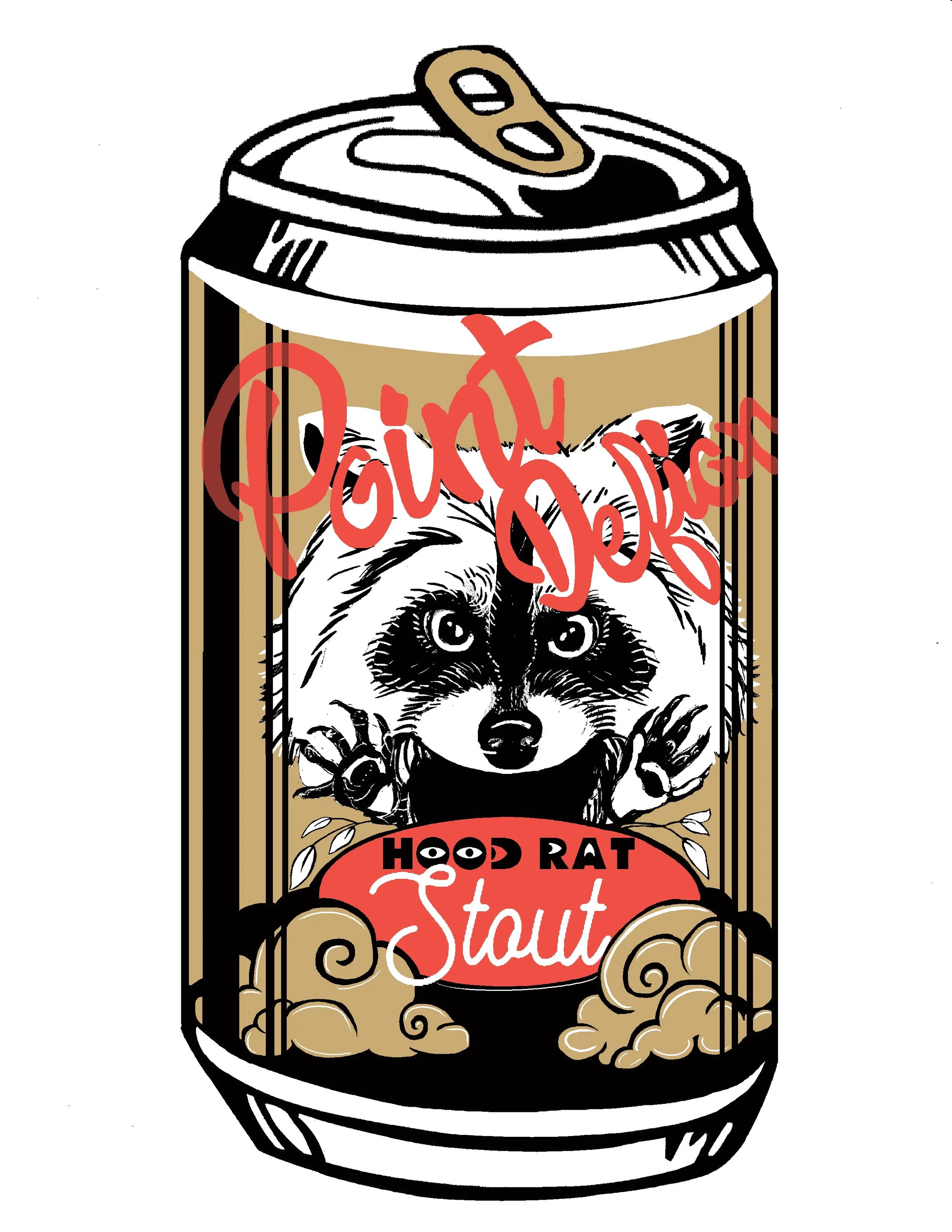 Point Defiance Beer Can Sticker