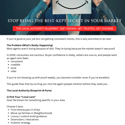 Stop Being the Best-Kept Secret in Your Market