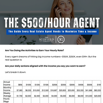 The $500Hour Agent - Maximize Time and Income