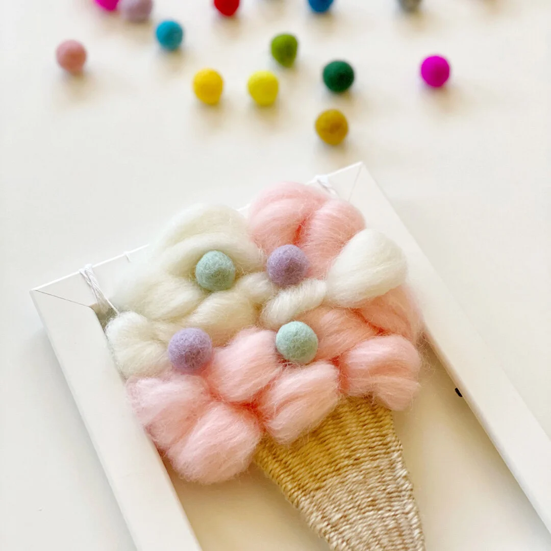 Kids Ice Cream Weaving Class