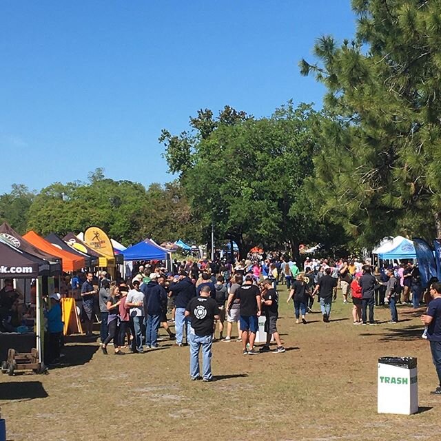 Beautiful day for #FBGBeerFest! If you see us, come say hi! We&rsquo;re not pouring but we are here drinking.
.
.
.
#Wicketrun #SmallBatchesBigBeers #BreweryOrBust #CraftBeerLover #DrinkLocal #DrinkCraftBeer #TampaCraftBeer #ComingSoon #Beer #Tampa #