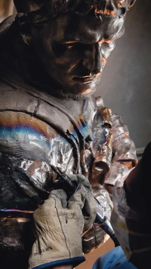 ADF COMMANDO MONUMENT AT THE FOUNDRY