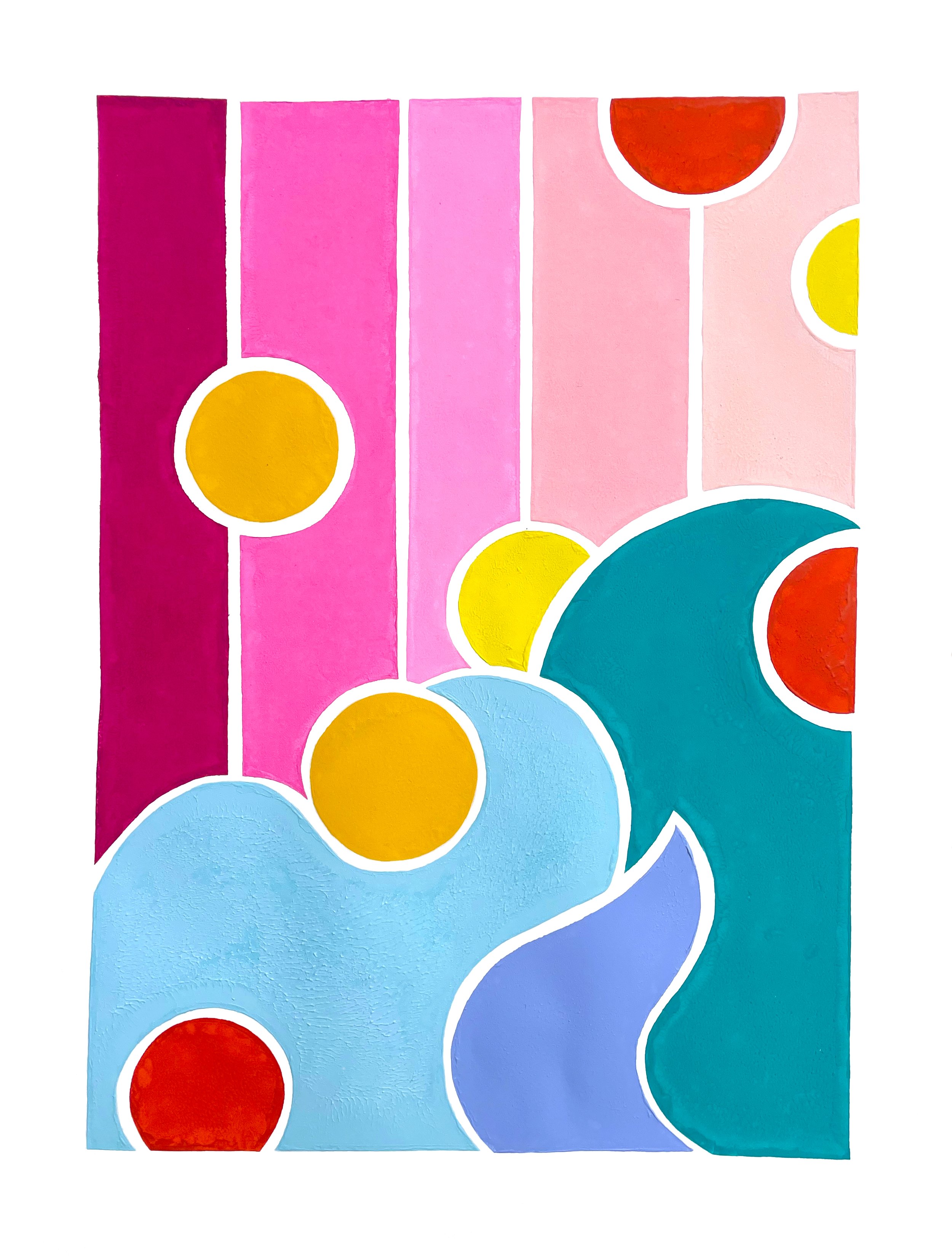 Goddess Only Knows | Ink on 250 gsm BFK Rives paper | Series of 3 | 56 x 76 cm | 2023