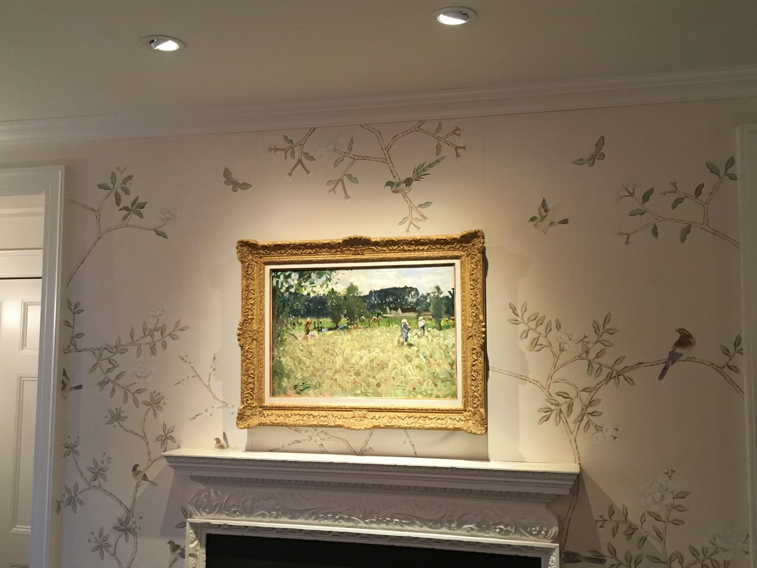 Wallpaper fabrication 