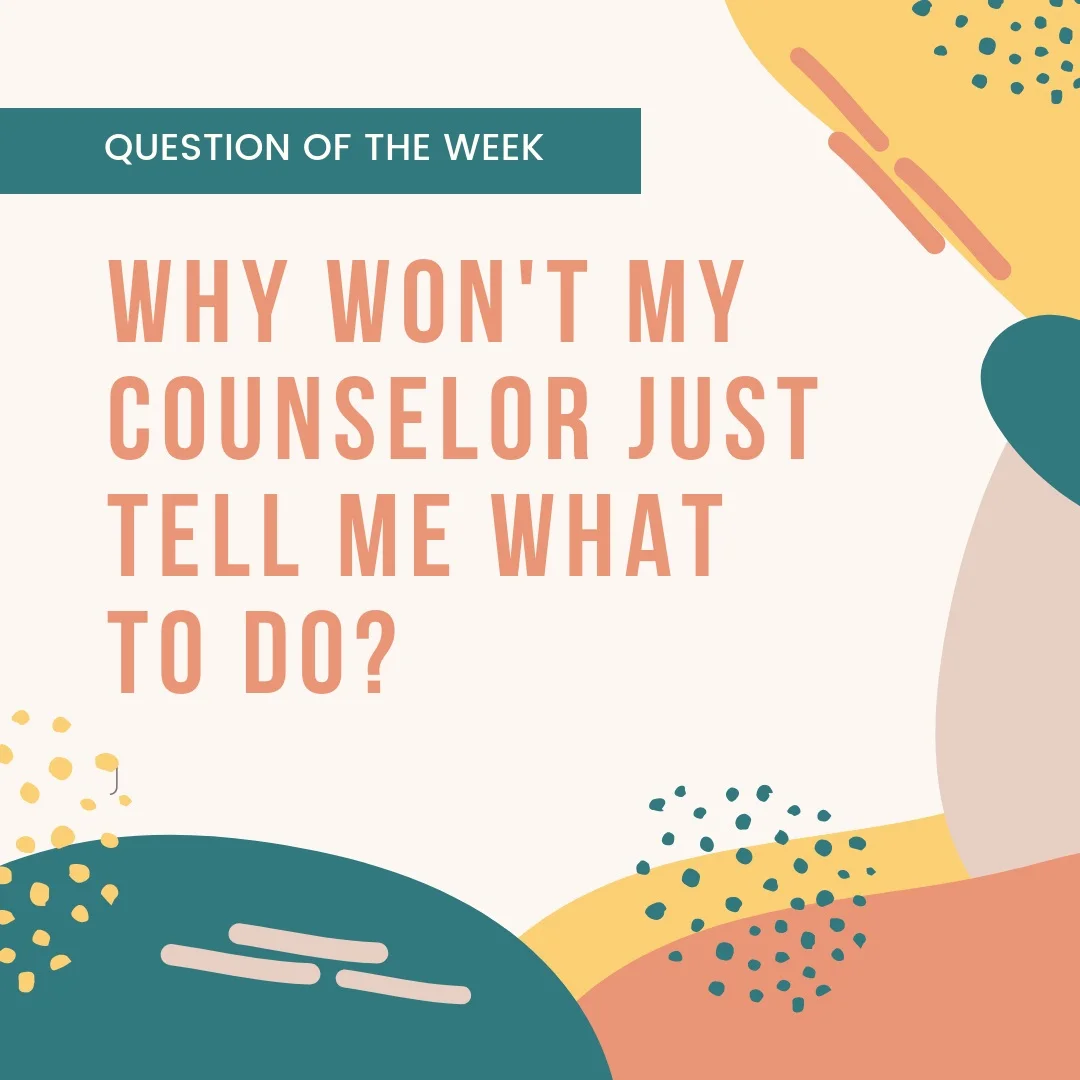 Just Tell Me What To Do!