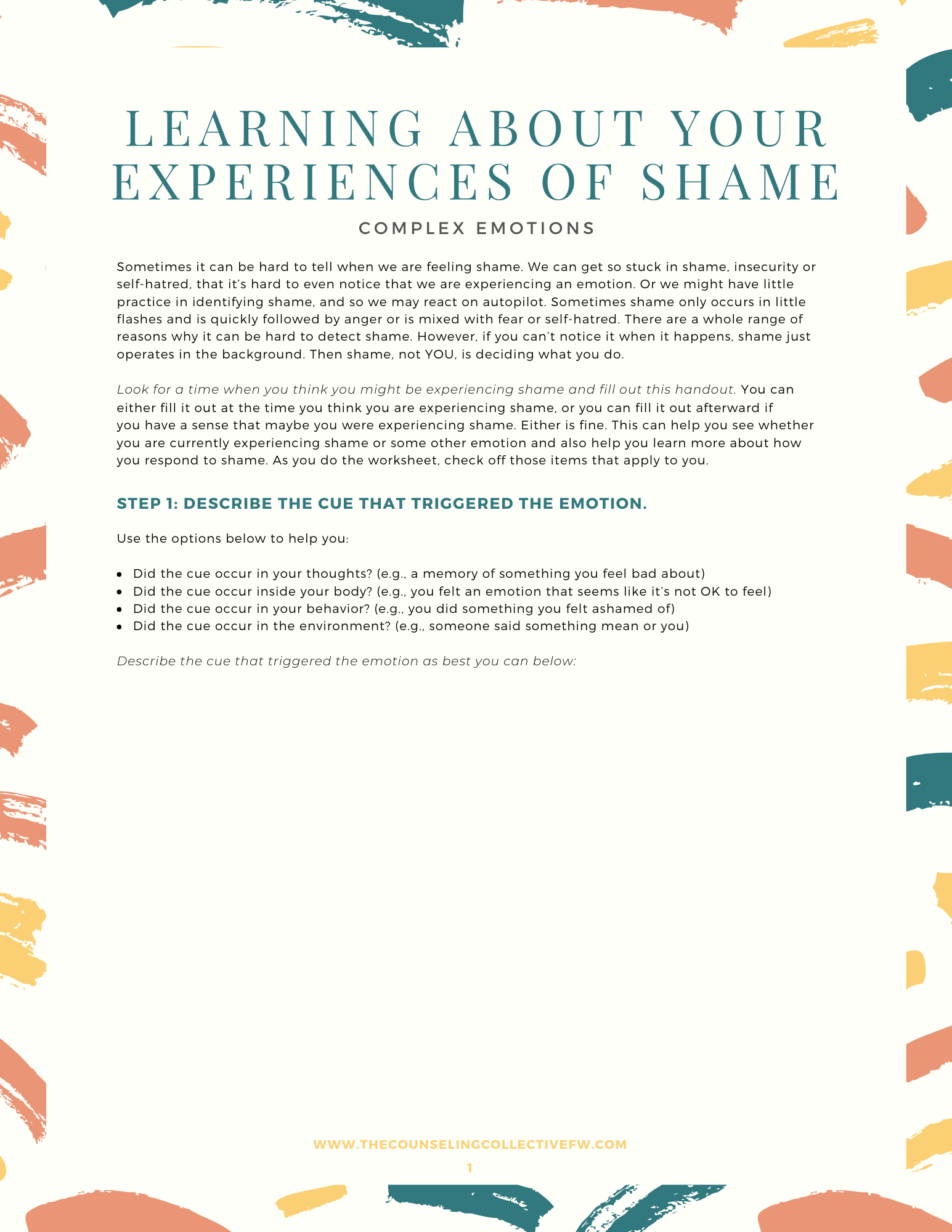 tools resources the counseling collective
