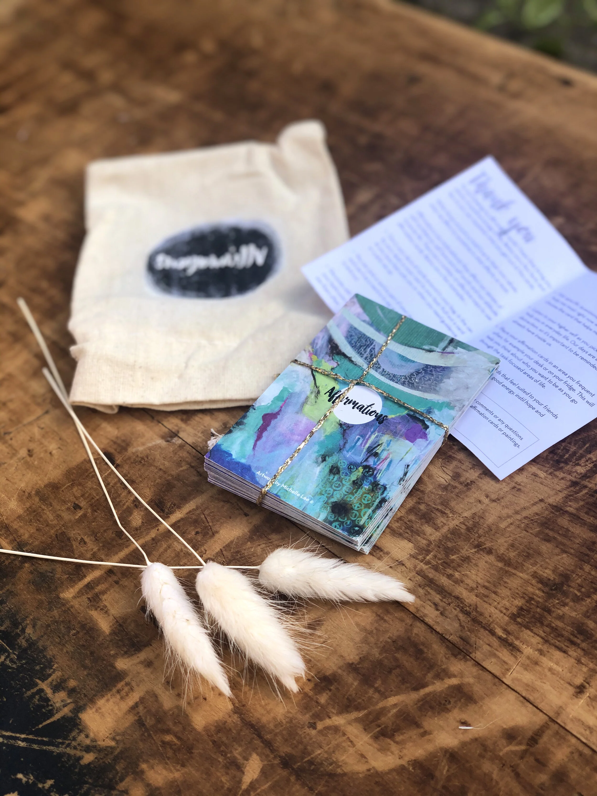 Affirmation cards