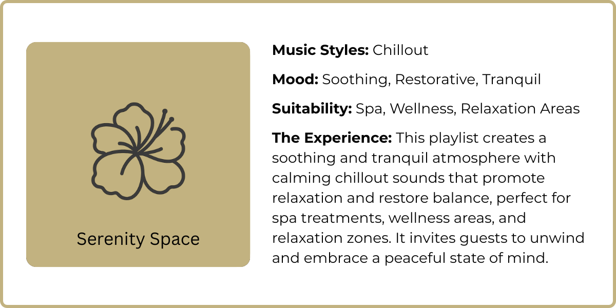 Serenity Space playlist by Passion Music — a calming chillout mix designed for spas, wellness centers, and relaxation areas, creating a tranquil and restorative atmosphere.